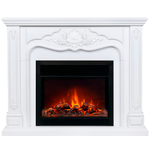 Каминокомплект Real Flame Victoria 26 WT с очагом Moonblaze Deluxe Black