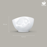 Чаша happy, 500 мл, белая