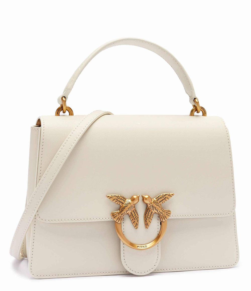 Кожаный Kuferek LOVE ONE Pinko - белый(100066 A0F1)