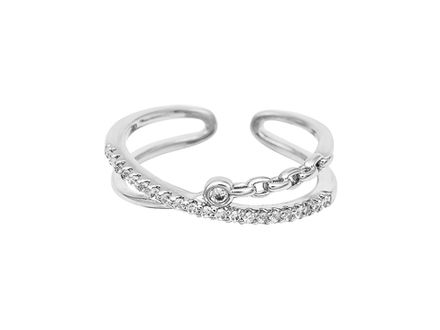 Фаланговое кольцо "Икс"