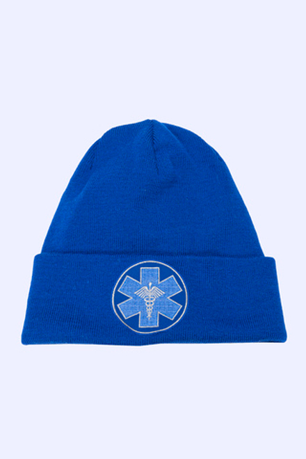 Шапка с шевроном Звезда жизни Кадуцей  MedicLine