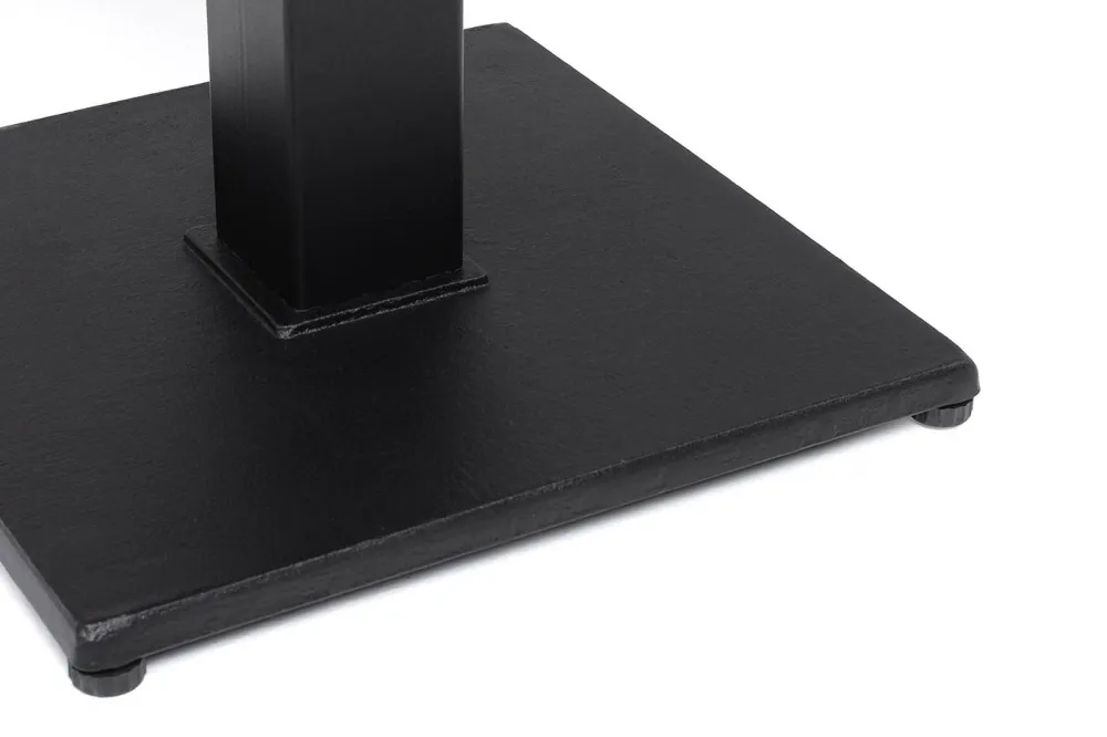 "Каффе" стол из HPL квадратный 64х64см, цвет молочный