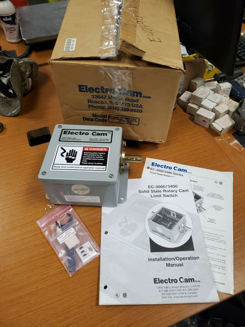 EC-3004-24-DRO-CFXROTARY CAM LIMIT SWITCH