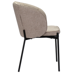 Кресло Berg Coral серо-коричневое