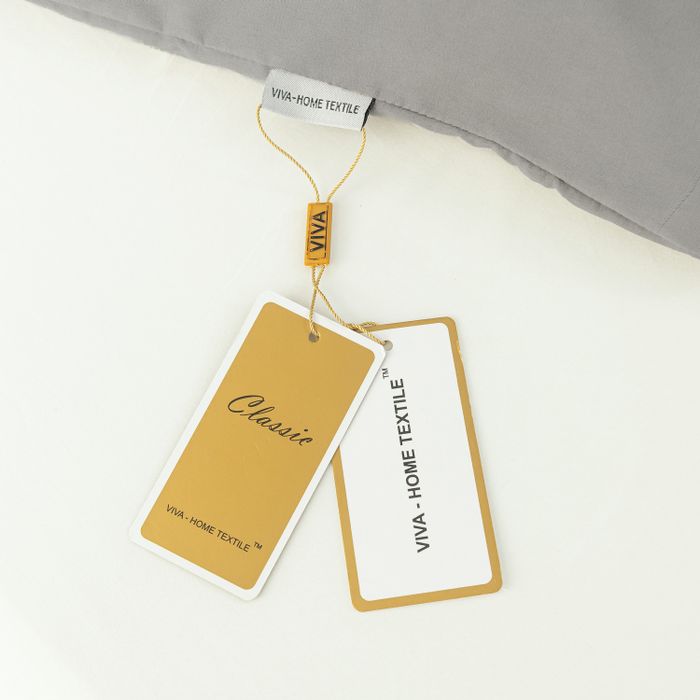 Комплект постельного белья на резинке Однотонный Сатин «Скандинавская свежесть»