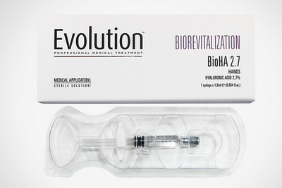 BioHA 2,7 Hand+Elbow Evolution | ГК 27 мг/мл | Биоревитализант Кисти рук+Локти