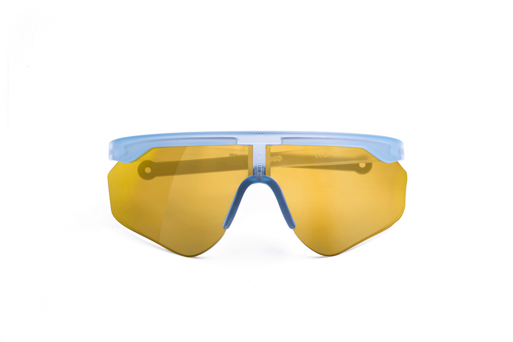 Спортивные очки AVEO Iride DUO / Fade Azure / Gold Mirror Lens