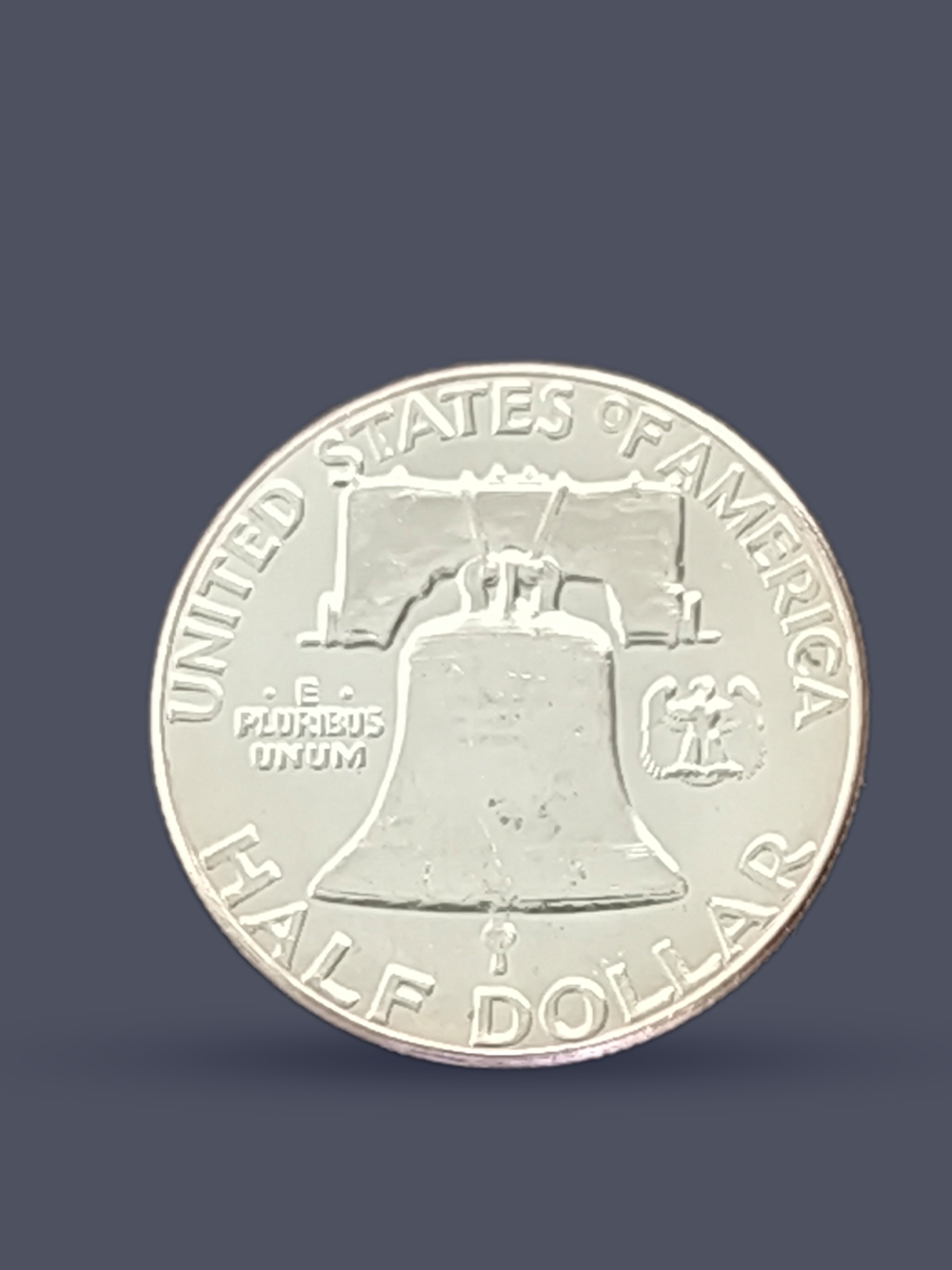 Монета 50 центов (1/2 доллара) США 1963 Бенджамин Франклин