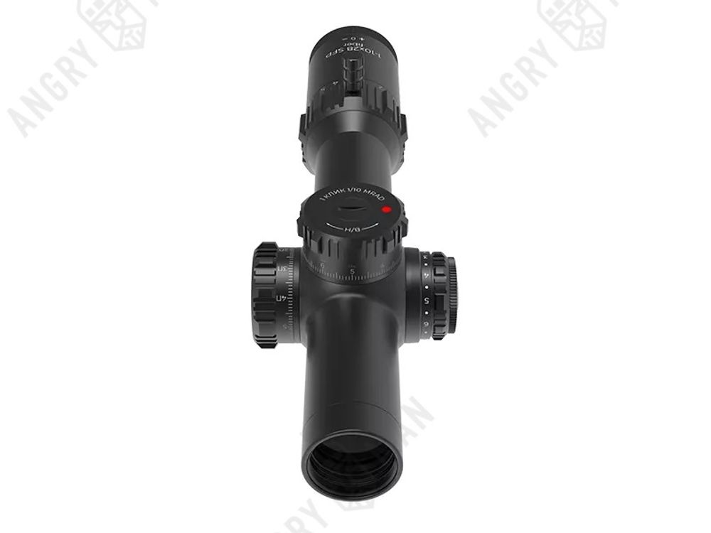 Оптический прицел CRS 1-10x28 SFP, 34 mm, c подсветкой Fiber Artelv