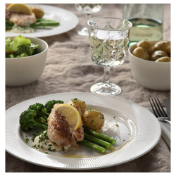 IKEA OFANTLIGT  (ИКЕА ОФАНТЛИГТ)  -  Миска, белая, 13 см