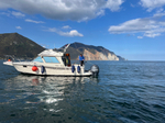 Морская рыбалка на катере.