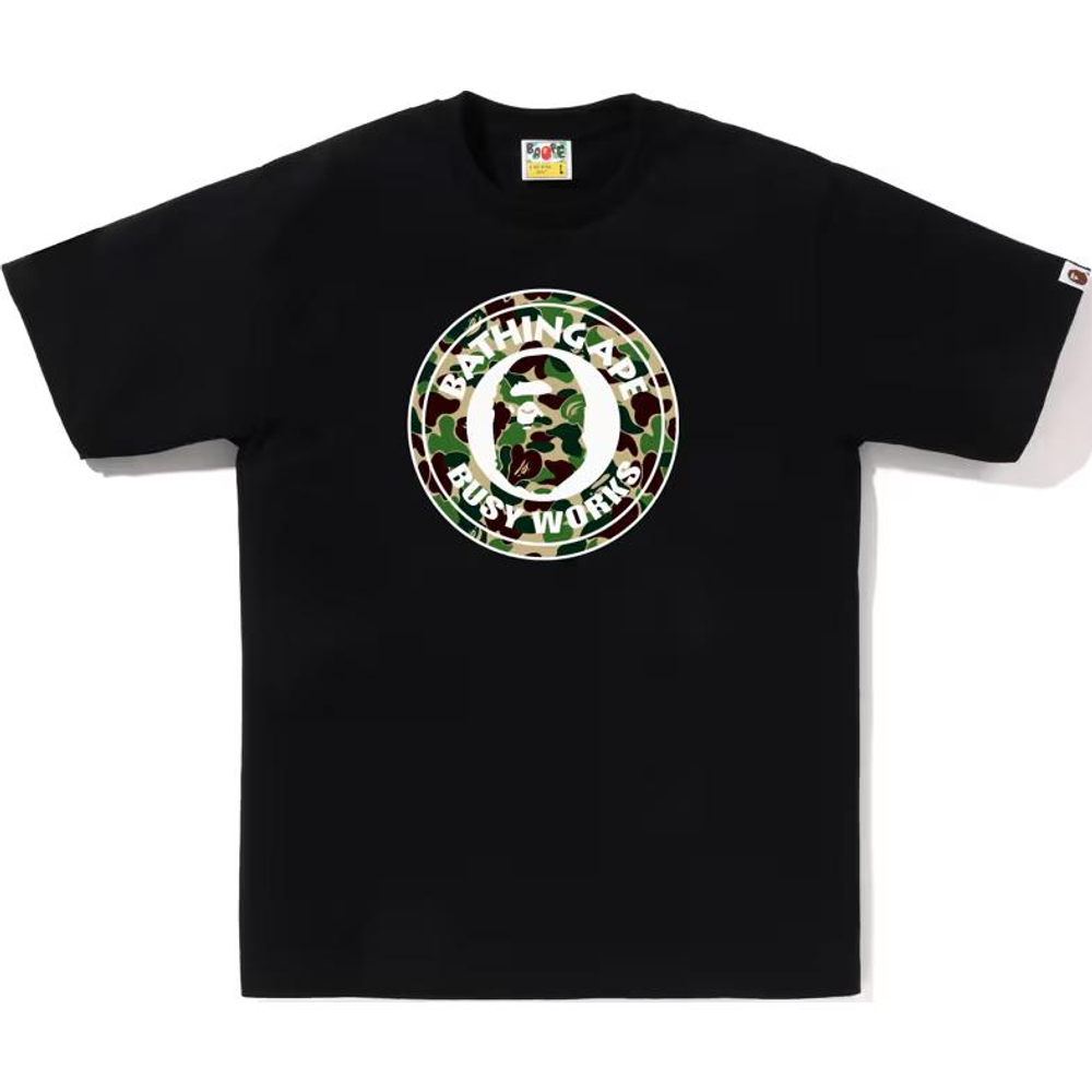 A Bathing Ape Bathing Ape Camouflage Graphic Футболка черный зеленый
