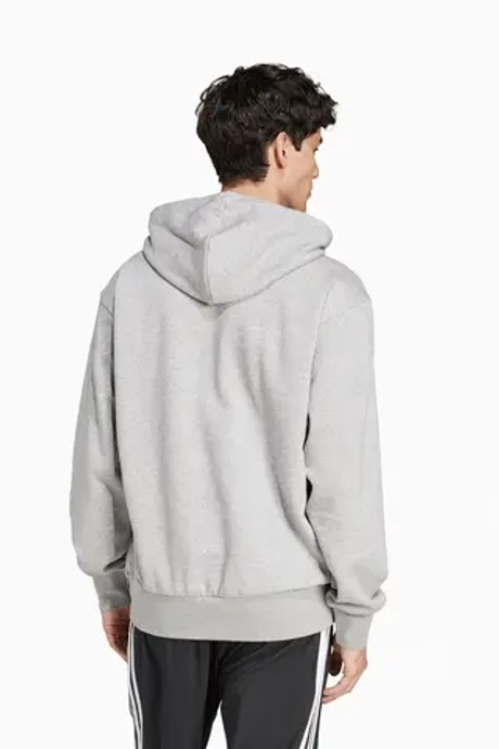 Кофта adidas Essentials Feelcozy Fleece - серый