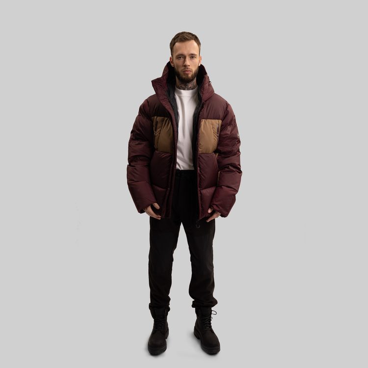 Пуховик мужской Krakatau Qm420-78 Rook артикул:Qm420-78 - купить в магазине Дайс