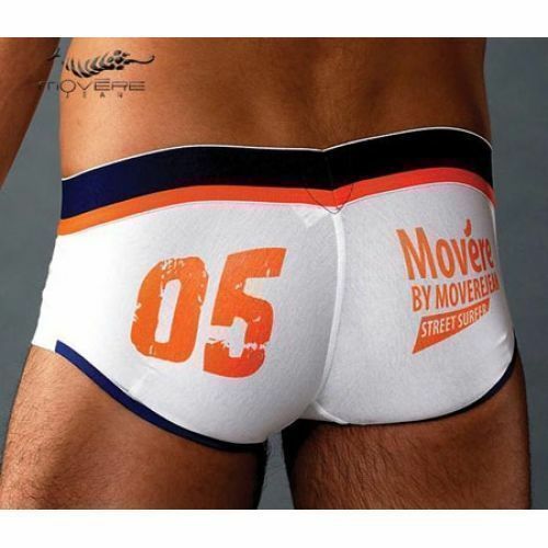 Мужские трусы хипсы белые Movere Signature Hipster White Мужские трусы хипсы белые Movere Signature Hipster White