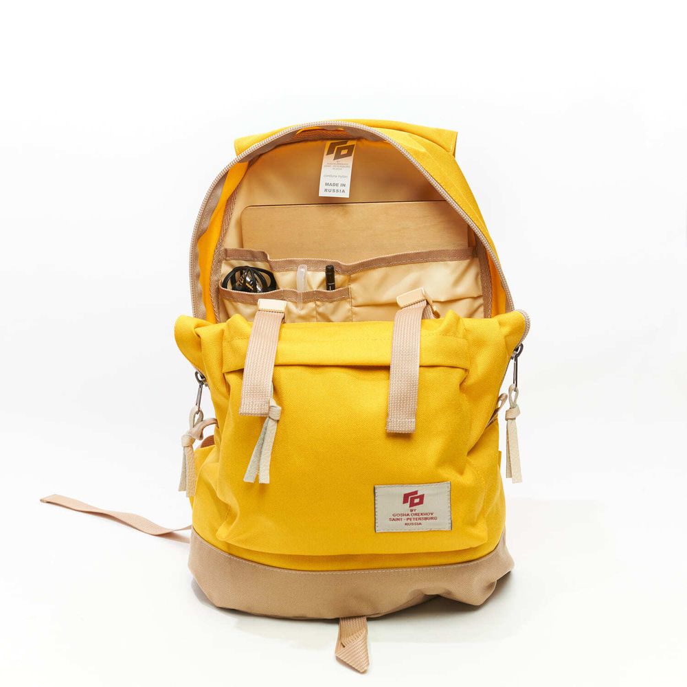 Рюкзак Gosha Orekhov Citypack 2.0 желтый