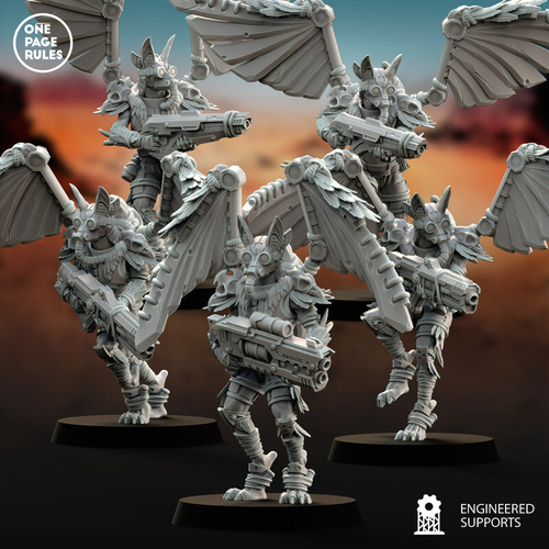 Xenos Armies Tau Empire Vespid Stingwings 1 шт. миниатюра для dnd, днд, pathfinder, фентези, Настольная игра, НРИ, Варгейм, РПГ