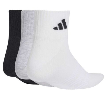 Теннисные носки Adidas Thin & Light Sportwear Ankle 3P - medium grey heather/white/black
