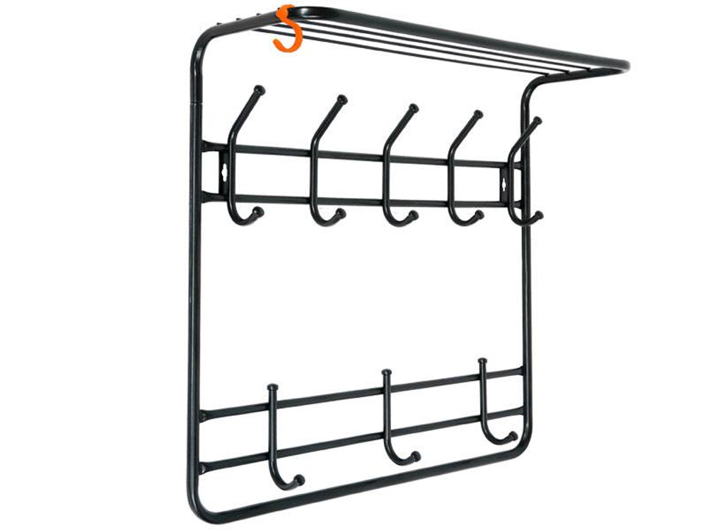 Вешалка 2-х ярусная 60 черная