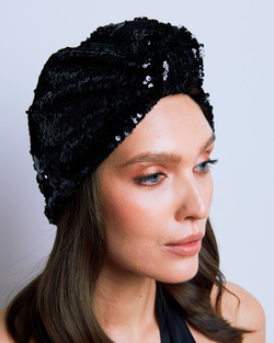 Чалма с пайетками