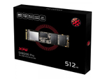 SSD накопитель ADATA XPG SX8200 Pro 512ГБ, M.2 2280, PCIe 3.0 x4, NVMe [ASX8200PNP-512GT-C]