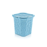 Многофункциональная корзина ажурная 15 лт голубой