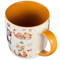 КРУЖКА LEFARD 400МЛ "CATS" 9.0*5.6*9.3CM
