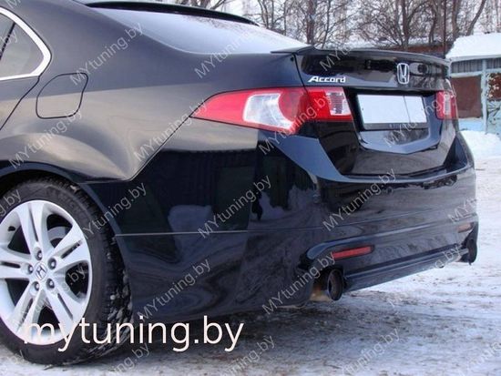 Юбка MUGEN заднего бампера для Honda Accord 8