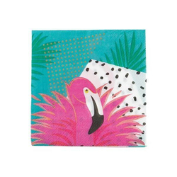 Салфетки малые Фламинго 25см