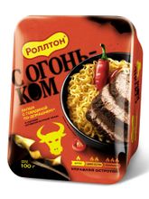 Лапша Роллтон Говядина по-домашнему Дико острая 100 г x 4 шт