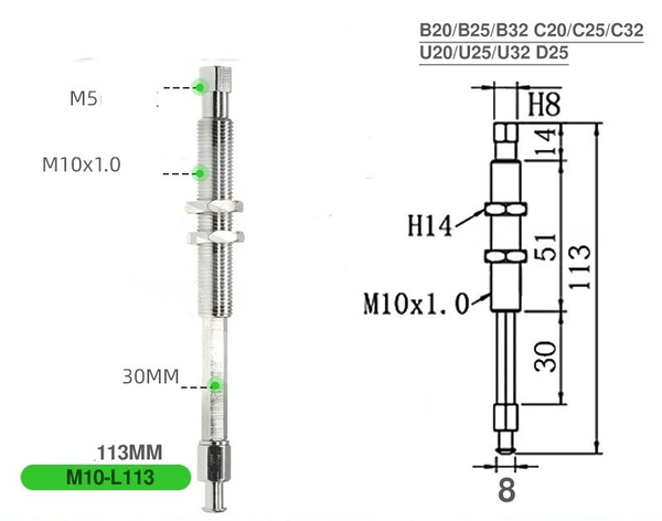 Zpt3-k30-b5-a10 does not rotate l113 (medium head)