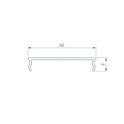 Экран ARH-LINE-4874-2000 OPAL (Arlight, Пластик) 036346