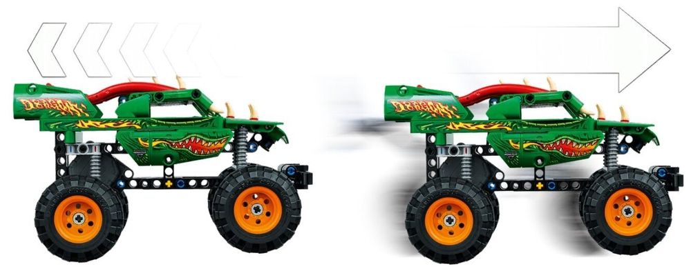 Конструктор LEGO Technic 42149 Monster Jam Дракон