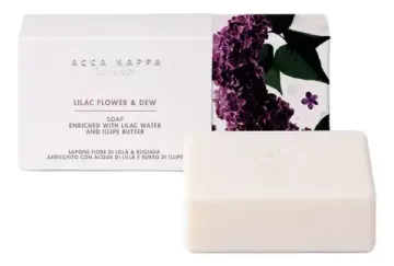 Твердое туалетное мыло Acca Kappa Lilac Flower & Dew Soap, 150гр