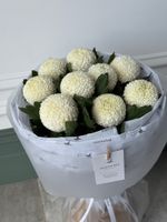 Букет моно из хризантемы 9 шт