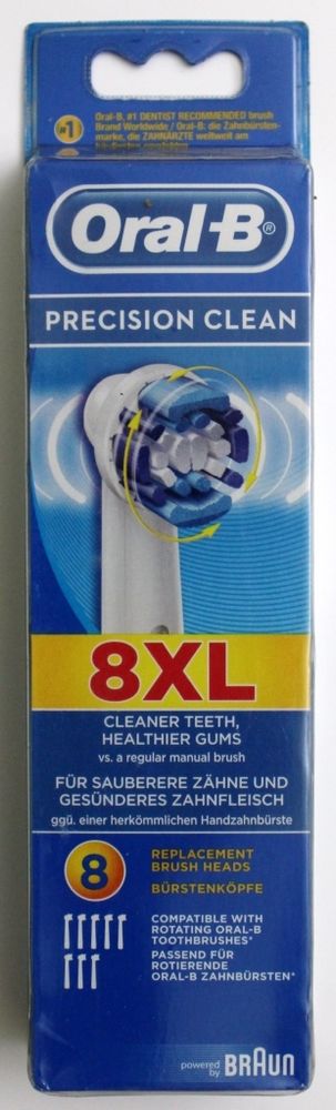 Oral-B сменные насадки Precision Clean 8шт