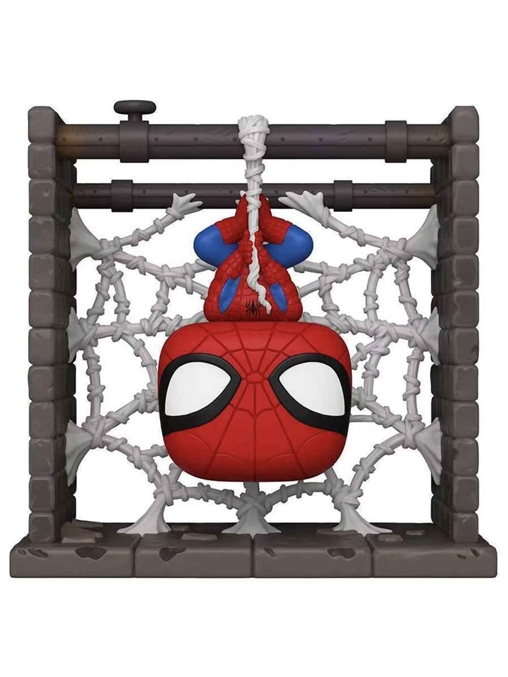 Фигурка Funko POP! Deluxe Bobble Marvel Spider-Man (Webbed) (Exc) (1462) 84425