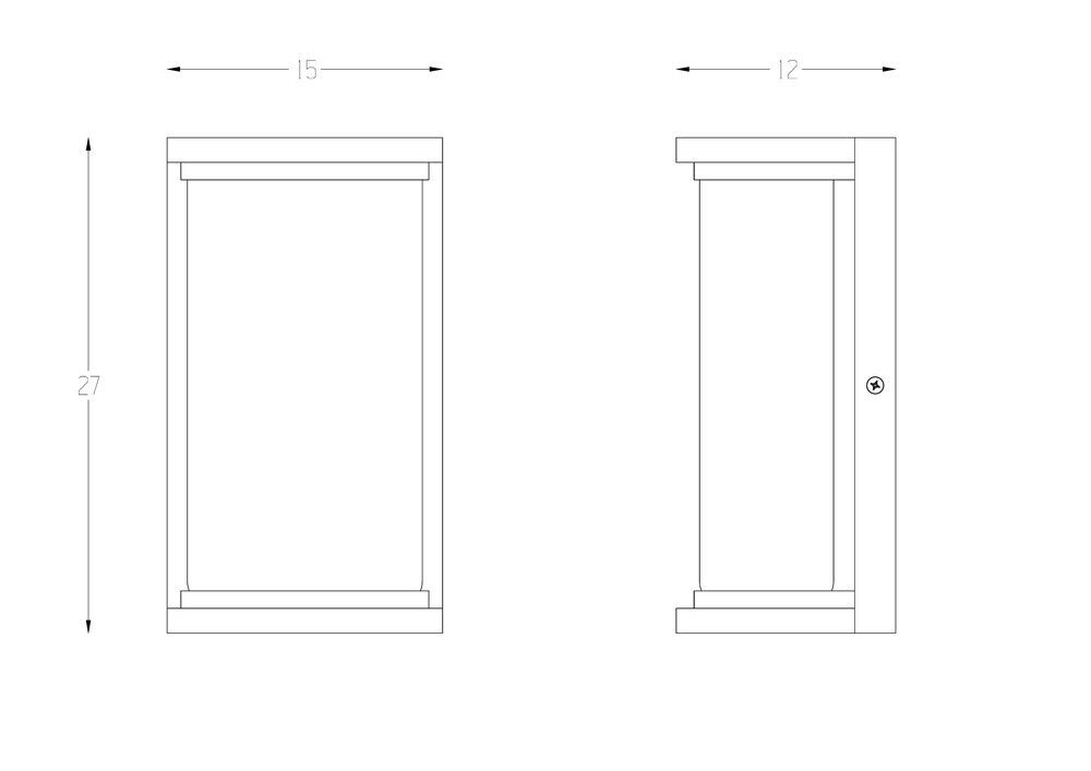 Уличный настенный светильник Arte Lamp
