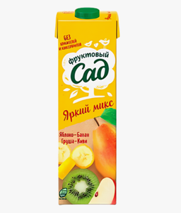Напиток Фруктовый сад яблока, банан, груша и киви 0,95 л