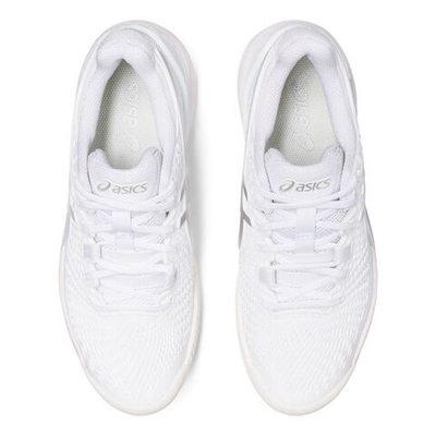 Женские теннисные кроссовки ASICS Gel-Resolution 9 Clay Court Shoe Women - White, Silver