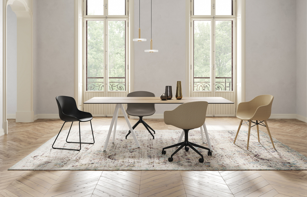 Кресло офисное на колесах Papatya Globe-K Chief Soft