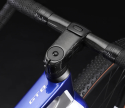 Арт 9250-00089 Велосипед GT8 син серебр Shimano GRX715 + Branta C45 GT карбон колеса L
