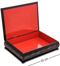 ШК-11/ 9-L Шкатулка в технике декупаж (16х22х5)