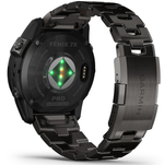 Garmin Fenix 7X Pro Sapphire Solar Edition Титановый угольно-серый корпус с DLC-покрытием и титановым браслетом