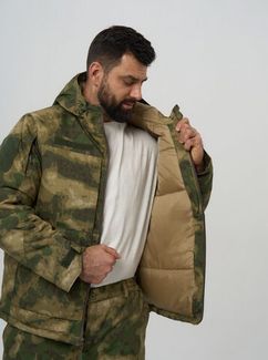 Тактическая зимняя военная куртка (Бушлат) Мох