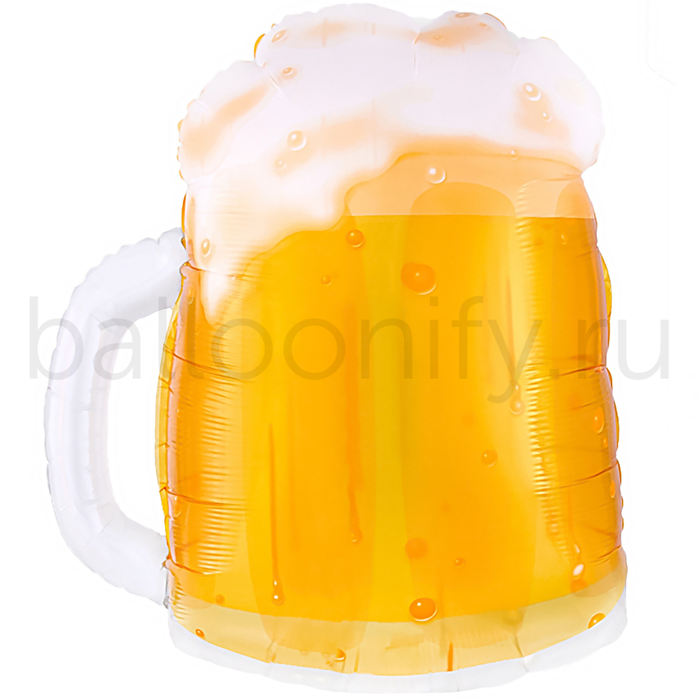 Шар (29''/74 см) Фигура, Кружка пива, 1 шт.