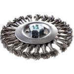 Кордщетка радиальная 125 мм М14 для МШУ витая ПРАКТИКА серия Профи