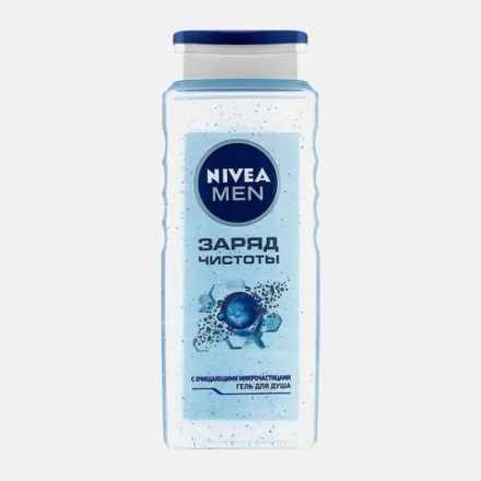 Гель для душа Заряд чистоты NIVEA Men 500мл