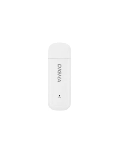 Модем Digma Dongle WiFi DW1960WH Модем 3G/4G USB Wi-Fi Firewall +Router внешний белый