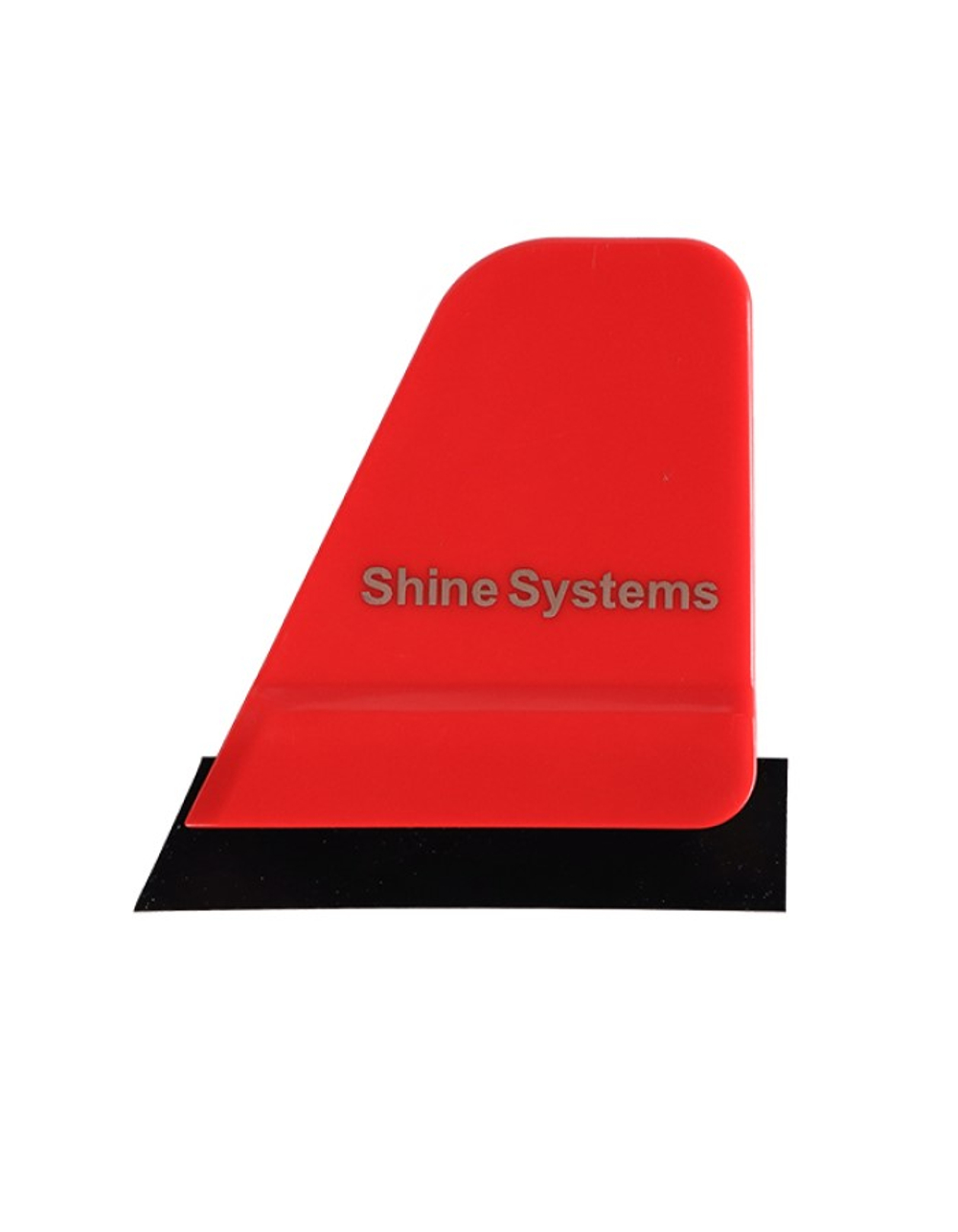 Shine Systems Ракель угловой красный 9*8,5см